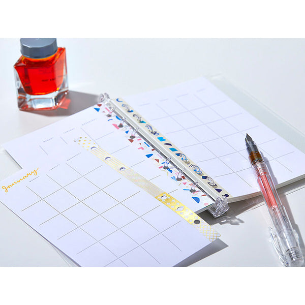 King Jim Soda Transparent Masking Tape - Gold Foil - Parts - 10 mm x 4 m -  - Washi Tapes - Bunbougu