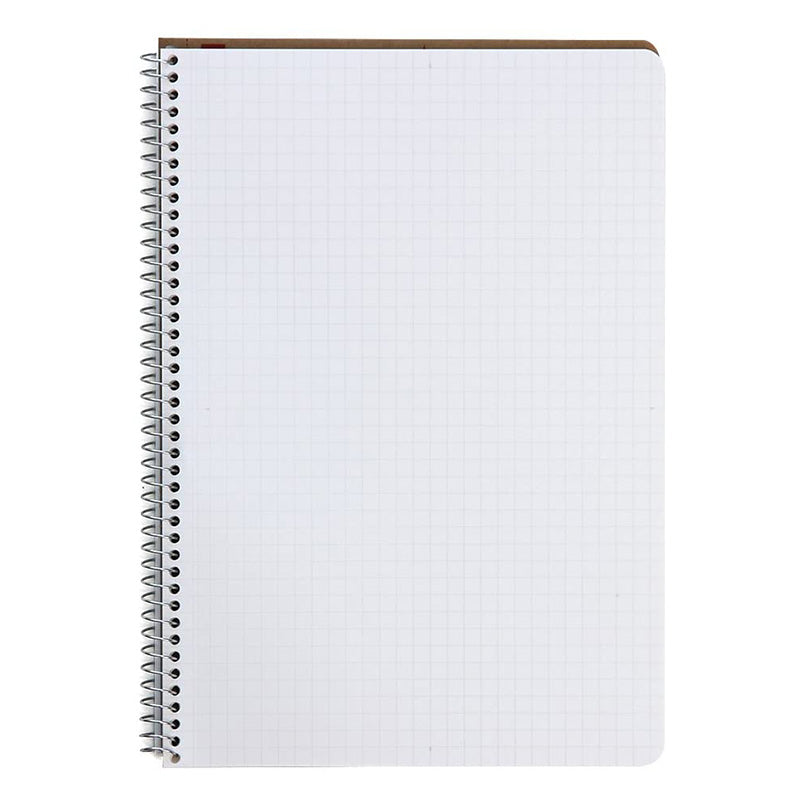 Maruman Spiral Note Basic Notebook - Grid - A4 -  - Notebooks - Bunbougu