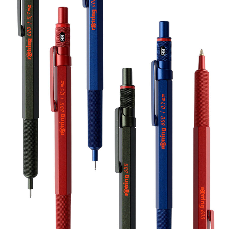 Rotring 600 Mechanical Pencil - Camouflage Green - 0.7 mm -  - Mechanical Pencils - Bunbougu