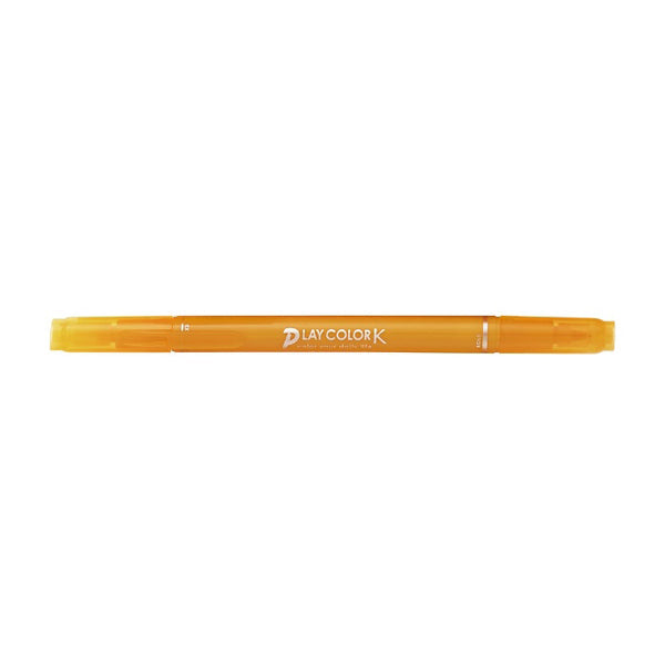 Tombow Play Colour K Double-sided Marker - 0.3 mm/0.8 mm - Chrome Yellow - Markers - Bunbougu