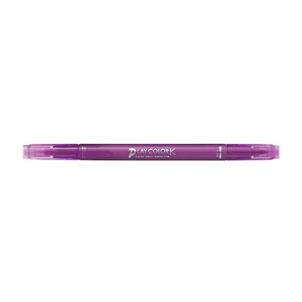 Tombow Play Color K Double-sided Marker - 0.3 mm/0.8 mm - Raspberry - Markers - Bunbougu