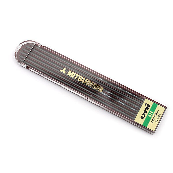 Uni Mitsubishi Lead Holder Refill - 2 mm - - Pencil Leads - Bunbougu