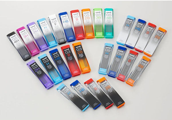 Uni Nano Dia Low-Wear Pencil Lead - 0.9 mm -  - Pencil Leads - Bunbougu
